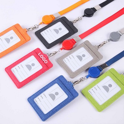 Multifunctional Leather Work Card