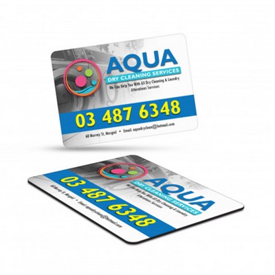 30 mil Vinyl and Rubber Magnetic Sticker (3" x 5.5")