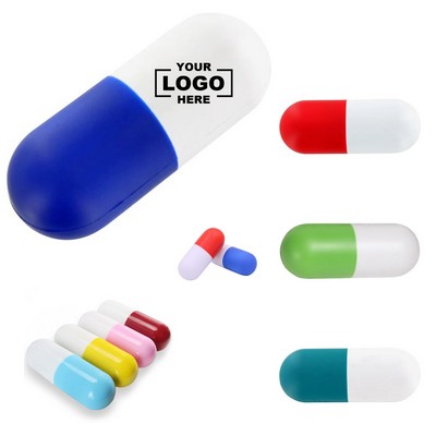 Premium Capsule Pill Stress Balls for Anxiety Relief