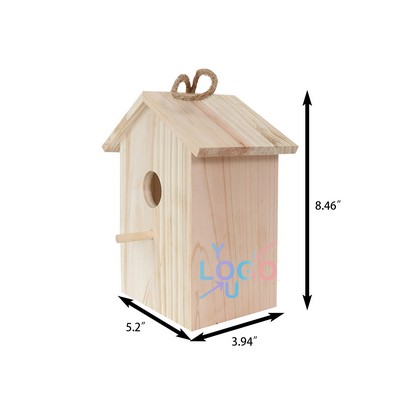 Birdhouse Featuring a Window