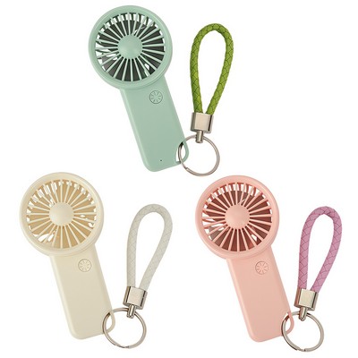 Rechargeable Portable Mini Fan With Keychain For Travel