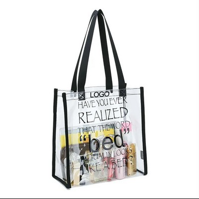 PVC Transparent Tote Bag