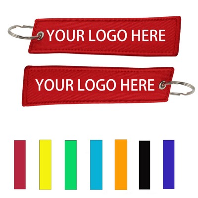 Custom Embroidery Keychain