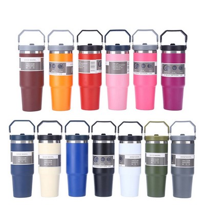 30OZ Hand Held Stainless Steel Insulated Cup