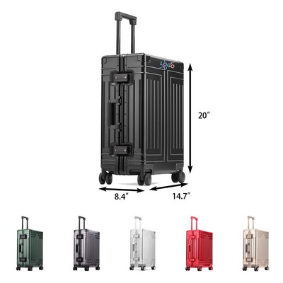 Aluminum Alloy 20" Carry On Suitcase