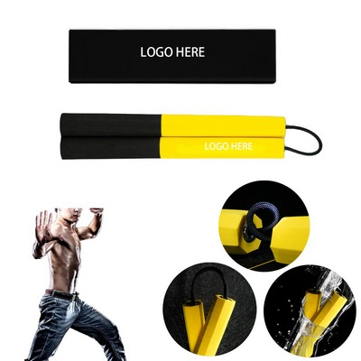 Safe Foam Nunchakus For Beginners Practice Training Karate Equipment
