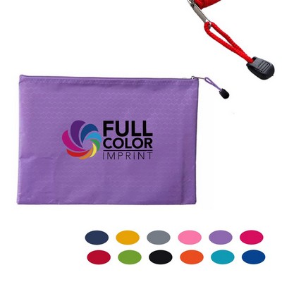 A4 Stationery Pouch with Full Color Imprint