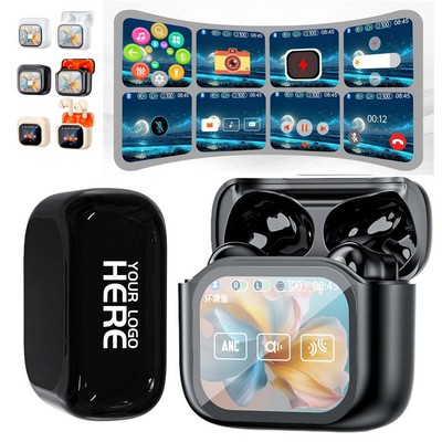 ANC Touchscreen Color Screen Bluetooth Earbuds