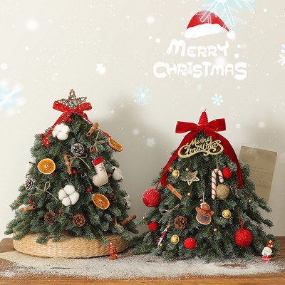 Mini Artificial Christmas Tree for Home Decor 35-55cm