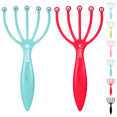 Head PP Massager With Five Balls