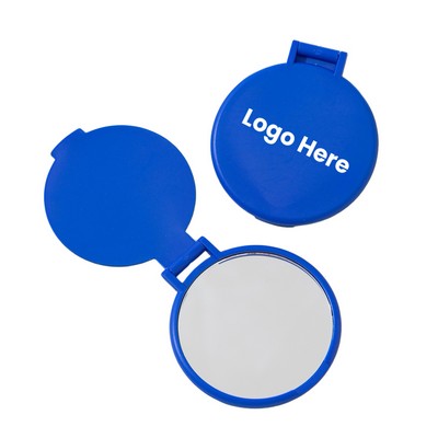 Pocket Small Round Portable Folding Makeup Mirror