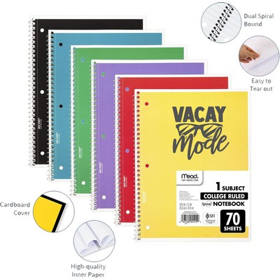 Spiral Notebook for writing(11'' x 8'')