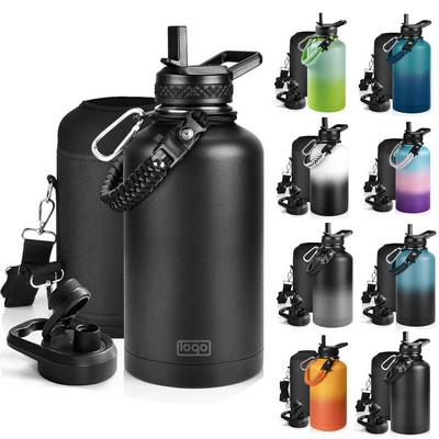 64oz Large Capacity Stainless Steel Insulated Water Bottle