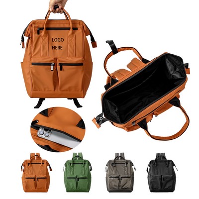 Retro Vibe Oxford Backpack