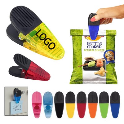 Magnetic Memo Clip Holder W/Strong Grip