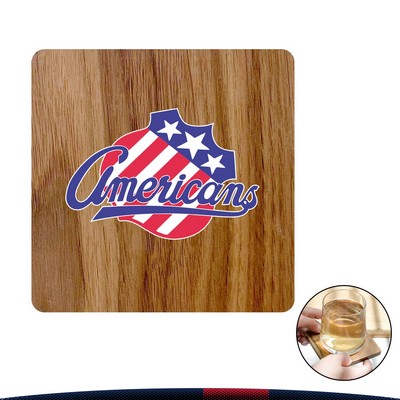 Barijat Walnut Square Coaster