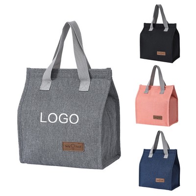Portable Insulated Lunch Bag Reusable Leakproof Tote for Office Work or Travel