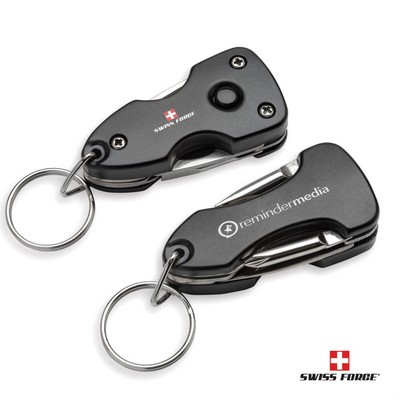 Swiss Force® Wildcub Multi-Tool & Flashlight Keyring