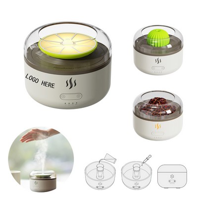 Lemon-Shape Aromatherapy Humidifiers With Color Mood Light