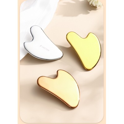 Small Heart Shaped Stainless Steel Gua Sha Tools