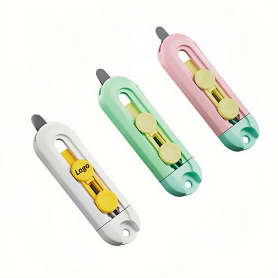 Magnetic Box Cutter with Sawtooth Edge for Home and Office