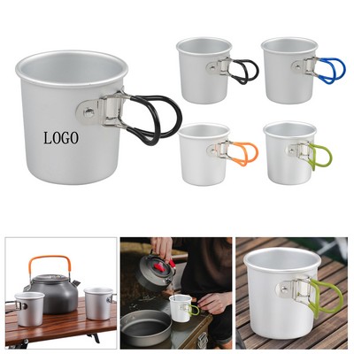 Collapsible Aluminum Outdoor Coffee Cup
