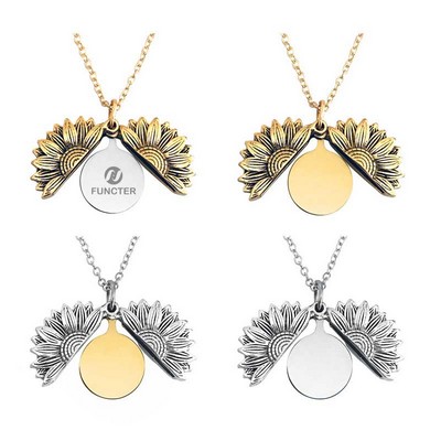 Sunflower Necklace