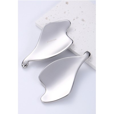 Leaf Shaped Stainless Steel Gua Sha Tools