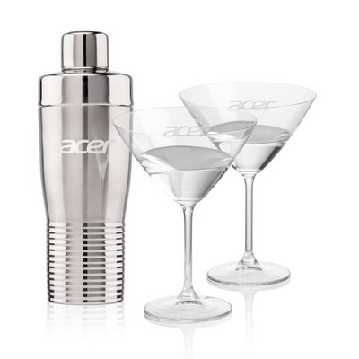 Genoa Shaker & Coleford Martini Set