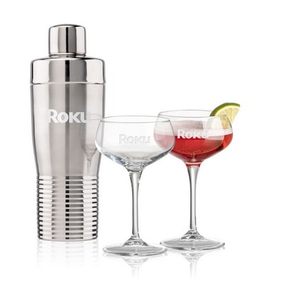Genoa Shaker & Mixology Cocktail Set