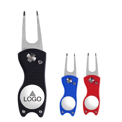 Foldable Golf Divot Repair Tool