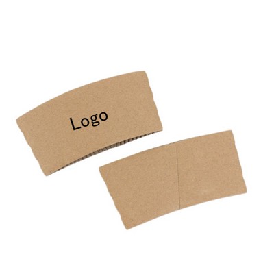 Custom Disposable Coffee Cup Paper Sleeve