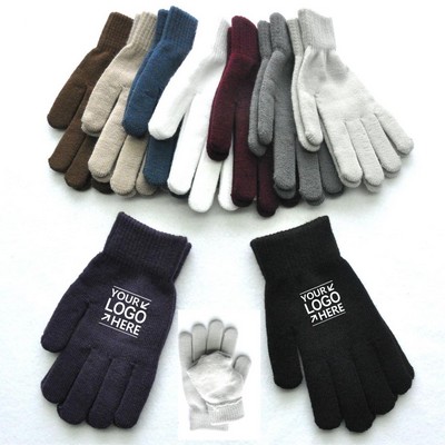 Winter Knitted Gloves for Men & Women