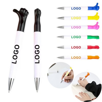 Cartoon Hand Gesture Thumbs-Up Ballpoint Pen