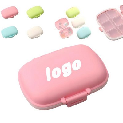 Portable PP Travel Dustproof Pill Box