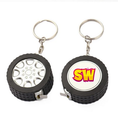 Mini Keychain Tape Measure
