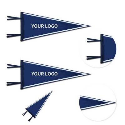 Rainbow Triangle Hanging Pennant Banner