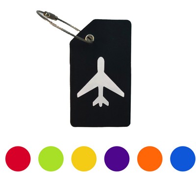 Flexible Silicone Luggage Tag for Suitcases