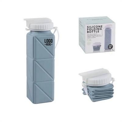 Silicone Foldable Water Bottle