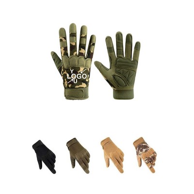 Men's Tactical Full-Finger Gloves