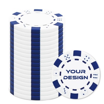 FULL COLOR ABS Poker Chips