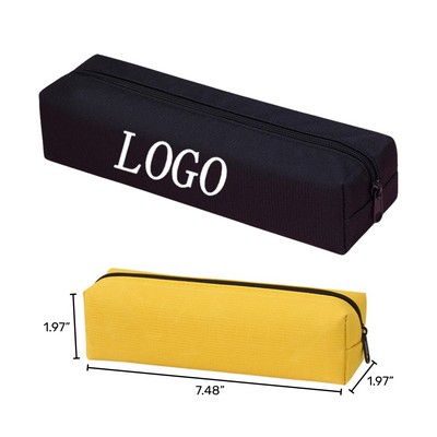 Spacious Oxford Rectangular Pencil Pouch