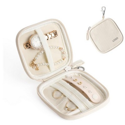Portable Travel Jewelry Organizer Pouch for Necklace, Earrings, and Rings Jewelry Box