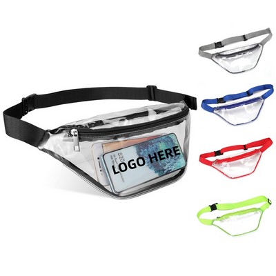 Waterproof PVC Clear Fanny Pack