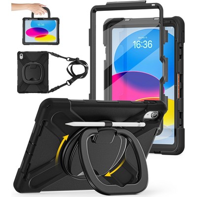 Kidder Shockproof Case compatible with iPad Air 11 M3 (2025) / M2 (2024), iPad Air 5th/4th 10.9"