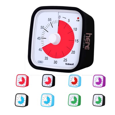 60-Minute Visual Countdown Timer