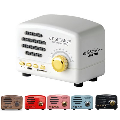 Retro Vintage Wireless Speaker