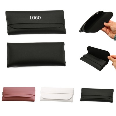Soft Leather Glasses Bag