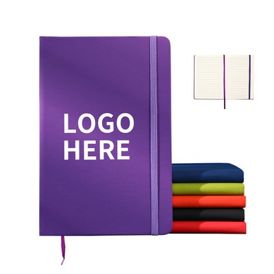 A6 Plush-Touch Lined Diary Notebook