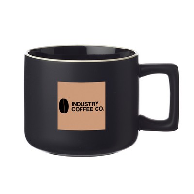11 oz. Milano Matte Ceramic Mug (2 Color Imprint)